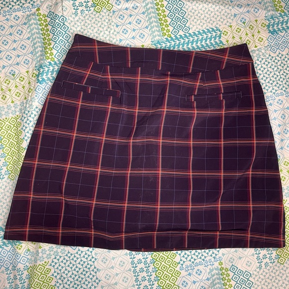 Walter Hagen Multicolor Plaid Skirt - Picture 4 of 5